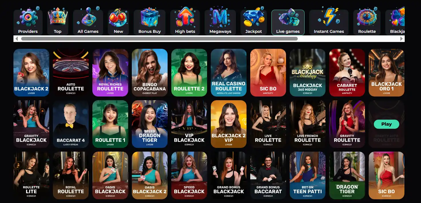 slotornado casino live games